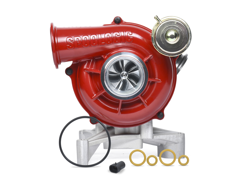 SPOOLOGIC Stage 1 Performance Turbo Red for 1999.5-2003 7.3L Powerstroke F-Series Trucks